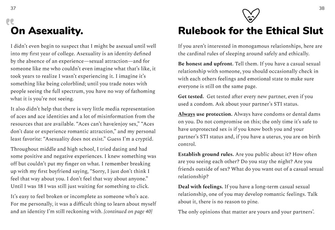 Asexuality + Slut Rules